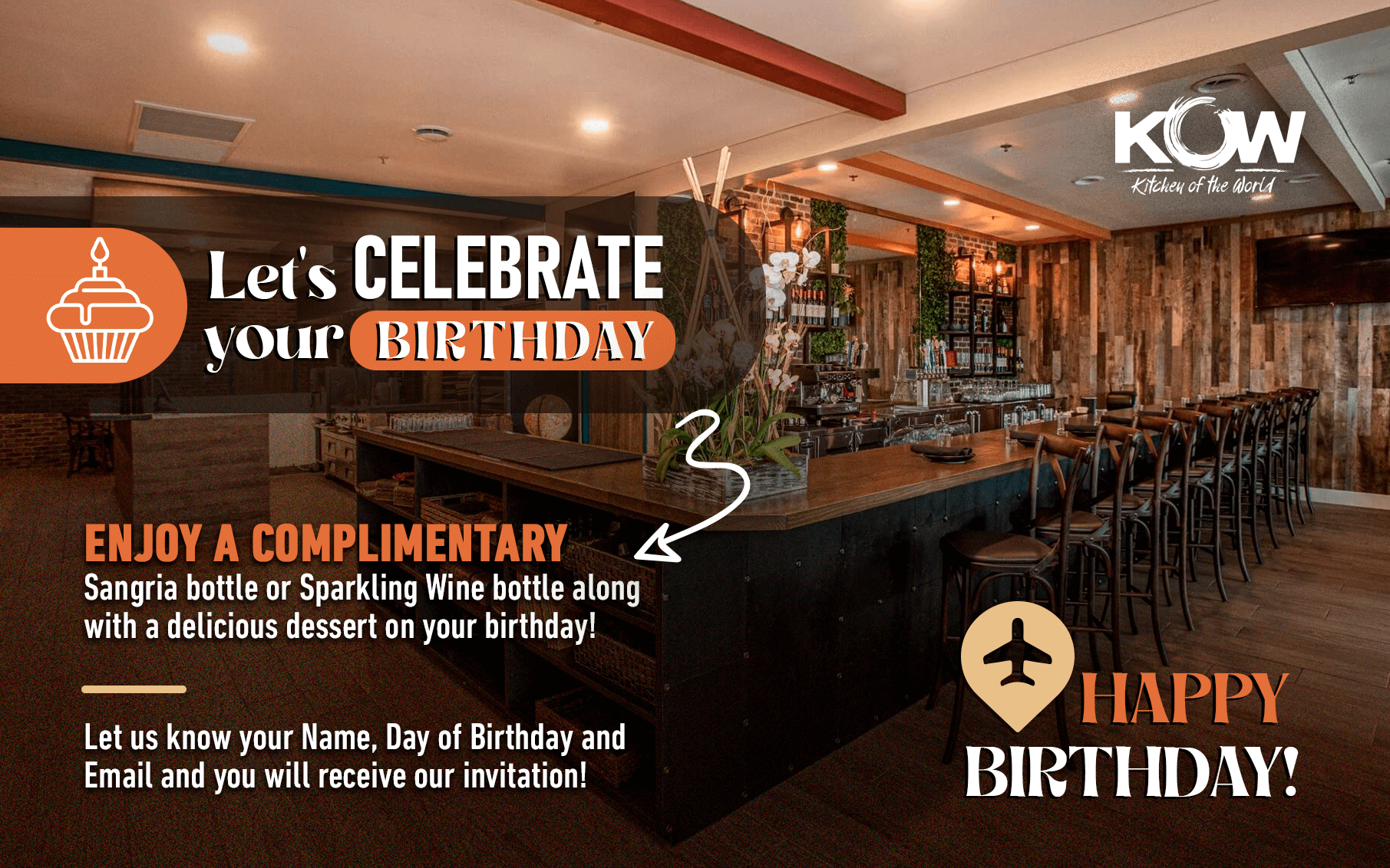 Let's celebrate your birthday!